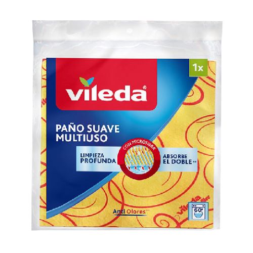 Paño Suave Multiusos con Microfibra Vileda