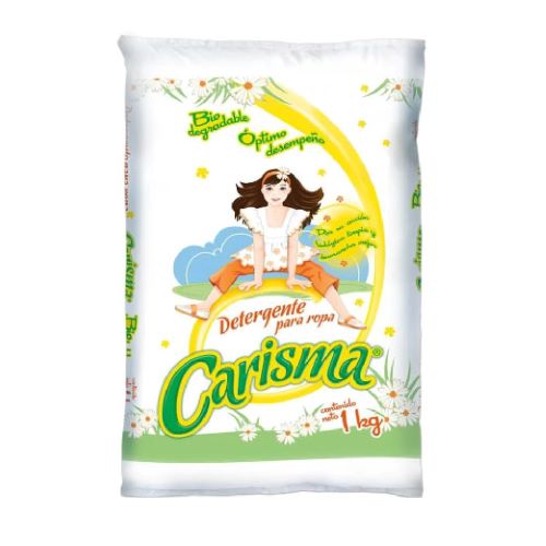 Detergente en polvo Carisma de 1 kg