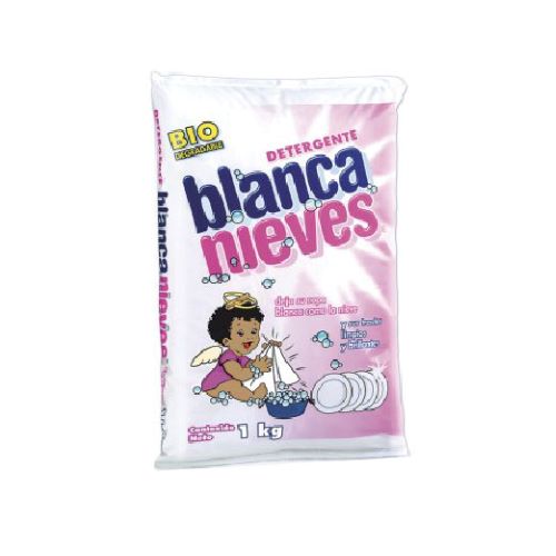 Detergente en polvo Blanca Nieves de 1 kg La Corona