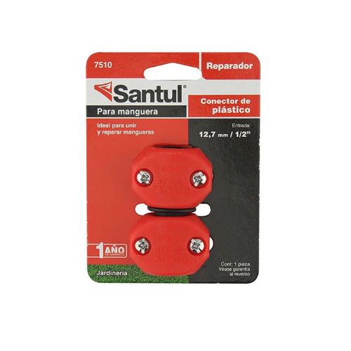 Conector de plástico reparador de manguera de Santul (7510)