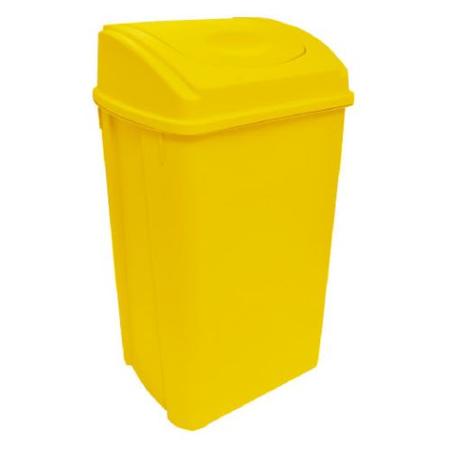 Bote para basura con balancín frontal de 42 lt Sablón