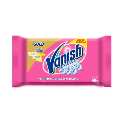 Jabón en barra Vanish rosa de 68 gr