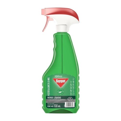 Insecticida Baygon verde con atomizador 510 ml SCJ