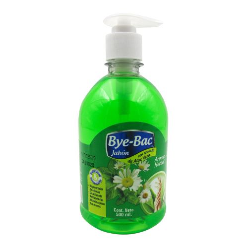 Jabón para manos con aplicador Bye-Bac de 500 ml Ardeli