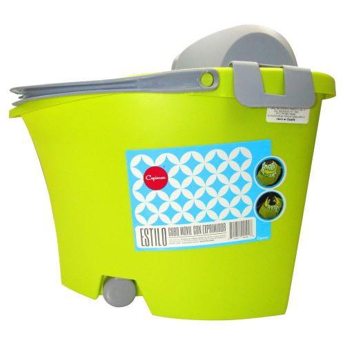 Cubeta con ruedas y exprimidor 2017PP Cepimex