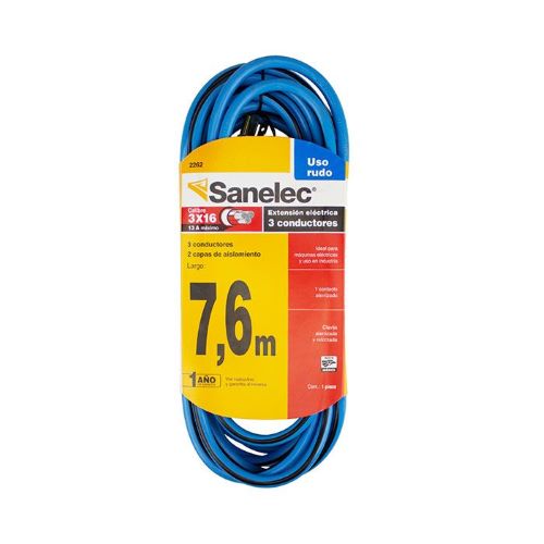 Extensión azul calibre 3×16 Santul