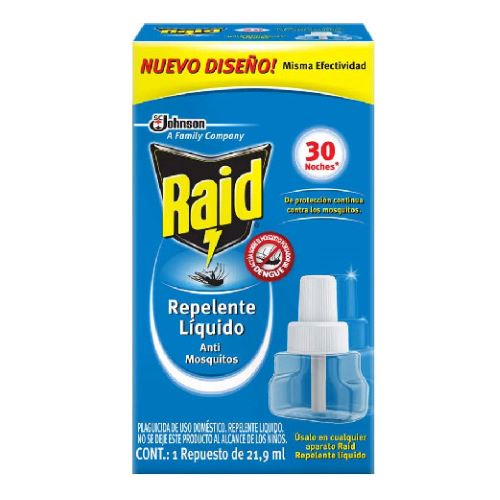 Raid repuesto 30 noches eléctrico