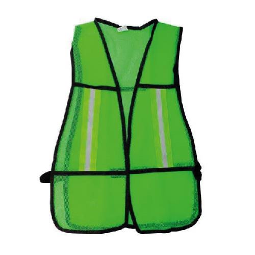 Chaleco de seguridad de malla verde Santul