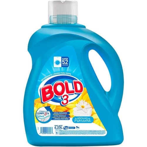 Detergente Líquido Bold3 4.30L