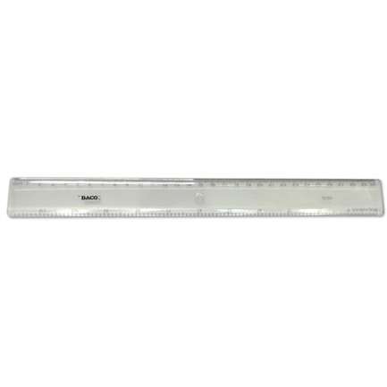 Regla Baco transparente 5030 30CMS C/25