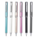 Bolígrafo Zebra Mini Slide Pen Deslizable Punto Fino 0.7mm Color Negro