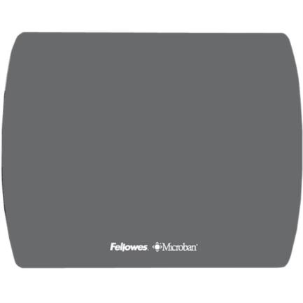 Mouse Pad Fellowes Microban Ultra Delgado Color Grafito