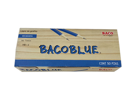 Lapiz Baco Azul C/50