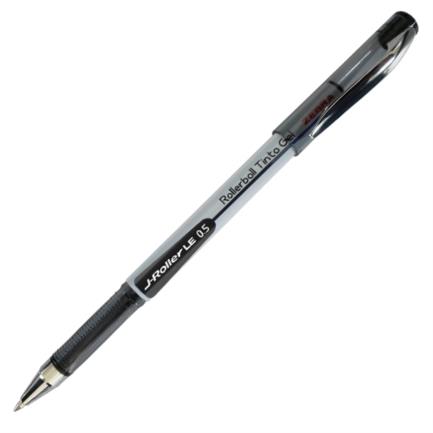 Bolígrafo Zebra J-Roller Le Punto Fino 0.5mm Tinta Gel Color Negro C/12 PZAS
