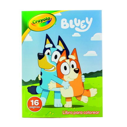 Libro Para Colorear Crayola Bluey 16 Pg