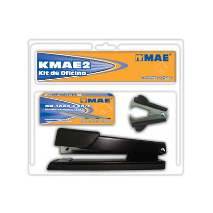 Engrapadora Mae Tira Completa Metal (Inc Deseng y Grapas)