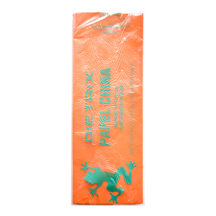 Papel de china Dietrix 50 X 70 cms mandarina paquete con 25 hojas