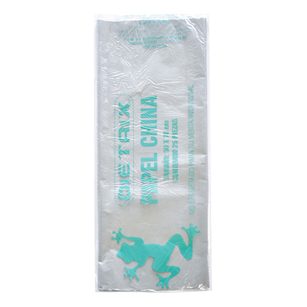 Papel de china Dietrix 50 X 70 cms gris paquete con 25 hojas