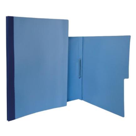 Carpeta Pressboard Kyma C/Broche 8cm Tamaño Oficio con Percalina Azul Claro