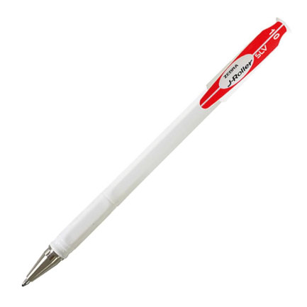 Bolígrafo Zebra Antimicrobial J-Roller Slv Rojo