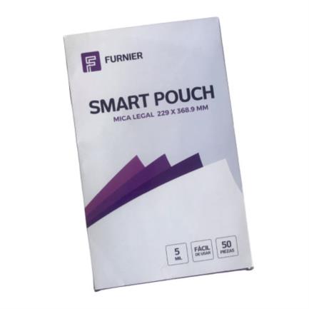 Mica termica FURNIER tamaño Legal 229 X 368.9 mm 5M. Caja c/50 piezas