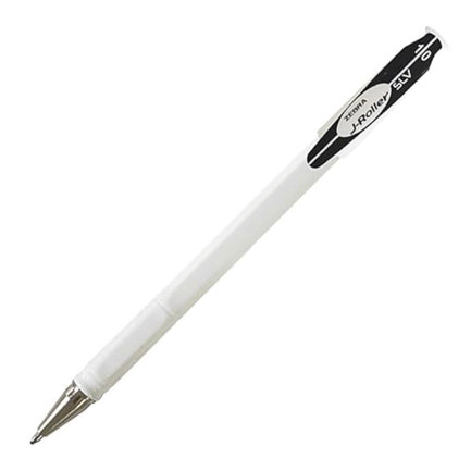 Bolígrafo Zebra Antimicrobial J-Roller Slv Negro