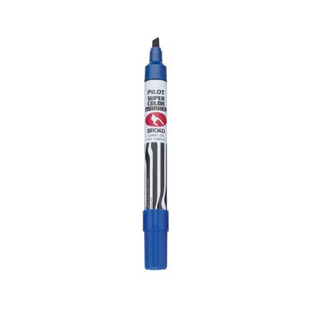 Marcador permanente Pilot azul C/12