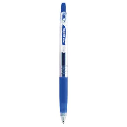Bolígrafo Pilot PopLol Gel Color Azul C/12 Pzas