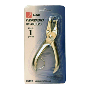 Perforadora Acco 1 orificio P5432