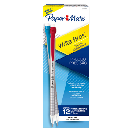Lapicero Papermate Precise 0.5mm Colores Surtidos C/12 Pzas