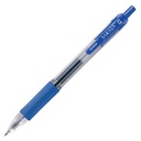 Bolígrafo Zebra Sarasa Retráctil Punto Fino 0.5mm Tinta Gel Color Azul C/12 Pzas