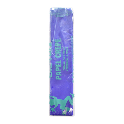 Papel Crepe Dietrix 50X200Cms Azul Rey Paquete Con 10 Hojas