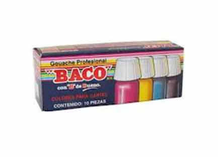 Pintura Baco p/cartel 20ML violeta #60 PQTE/10