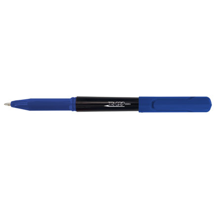 Boligrafo Zebra Tri-Grip Punto Med 1mm Color Azul C/6pz