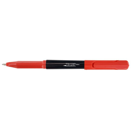 Boligrafo Zebra Tri-Grip Punto Med 1mm Color Rojo C/6pz