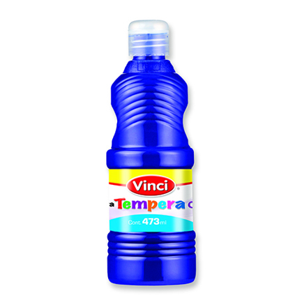 Pintura tempera vinci 473 ml azul ultramar