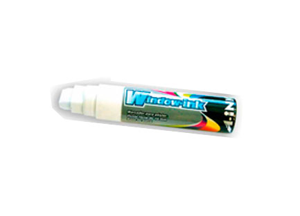 Marcador A-Ink p/vidrio 15MM blanco C/12