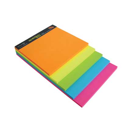 Cubo Mae magico 5 medidas /5 colores neon 150 hojas