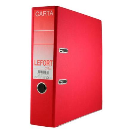 Registrador Lefort 1230 Tamaño Carta Color Rojo