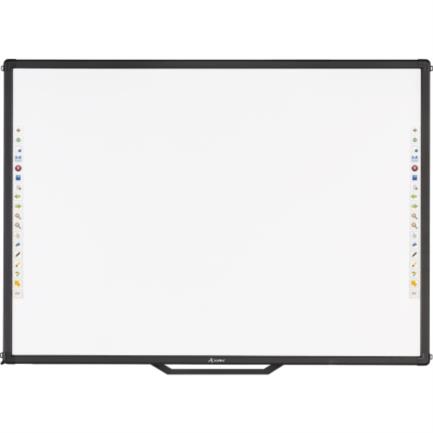 Pintarrón Interactivo Alfra Multitouch Slim Black 82"