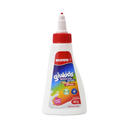 Pegamento liquido  Kores blanco glukids 60GRS