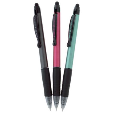 Bolígrafo Pilot G2 PenStylus de Gel Retráctil Fino Surtido C/12 Pzas
