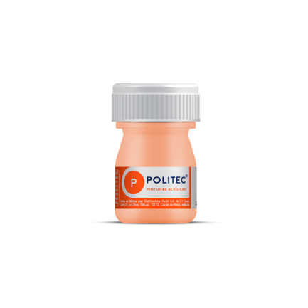 Pintura Acrilica Politec Carne 20 ml No 322 caja c/12 piezas