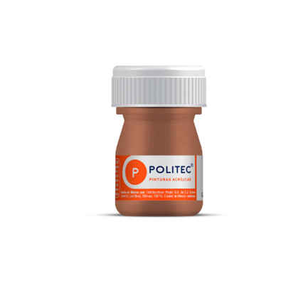Pintura Acrilica Politec Canela 20ml No 339 caja c/12 piezas