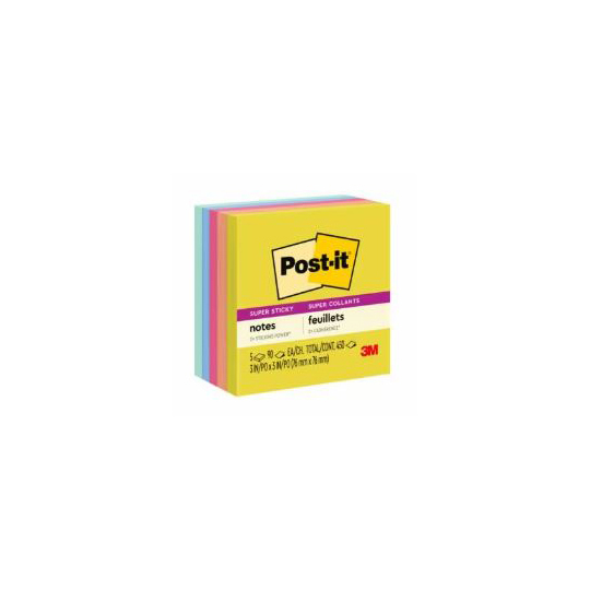 NOTAS ADHESIVAS POST-IT SUMMER JOY 5 BLOCKS