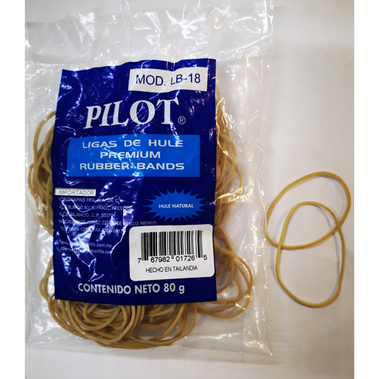 Ligas Pilot No. 18 importada bolsa de 80g