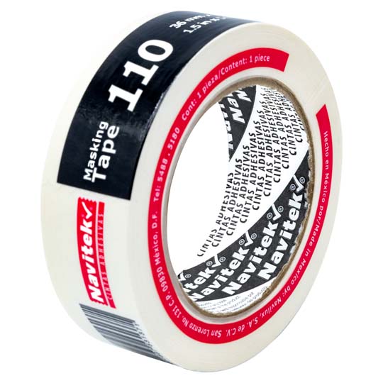 Masking Tape Uso 110 Navitek Color Natural 36 Mm X 50 M