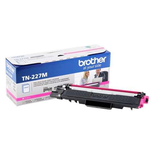 Tóner brother color magenta de estándar rendimiento TN227M