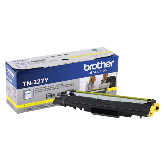 Tóner brother color amarillo de estándarrendimiento TN227Y