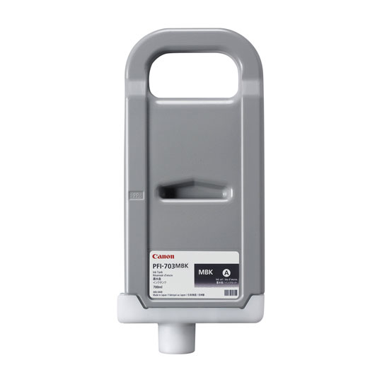TINTA PFI-703 NEGRO MATTE CANON